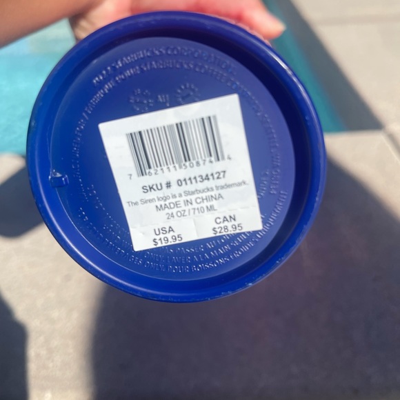 Authentic Starbucks 24oz cup - Picture 2 of 3